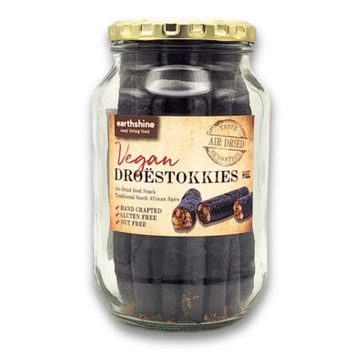 Vegan Droëstokkies 20 x 15g sticks in Glass Jar